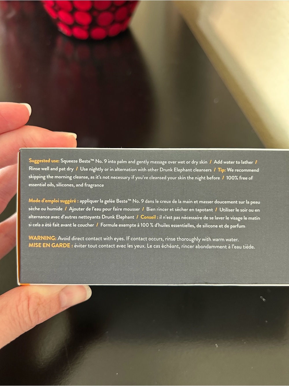 Drunk Elephant Beste No.9 Jelly Cleanser — White and Orange Packaging - Picture 8 of 17